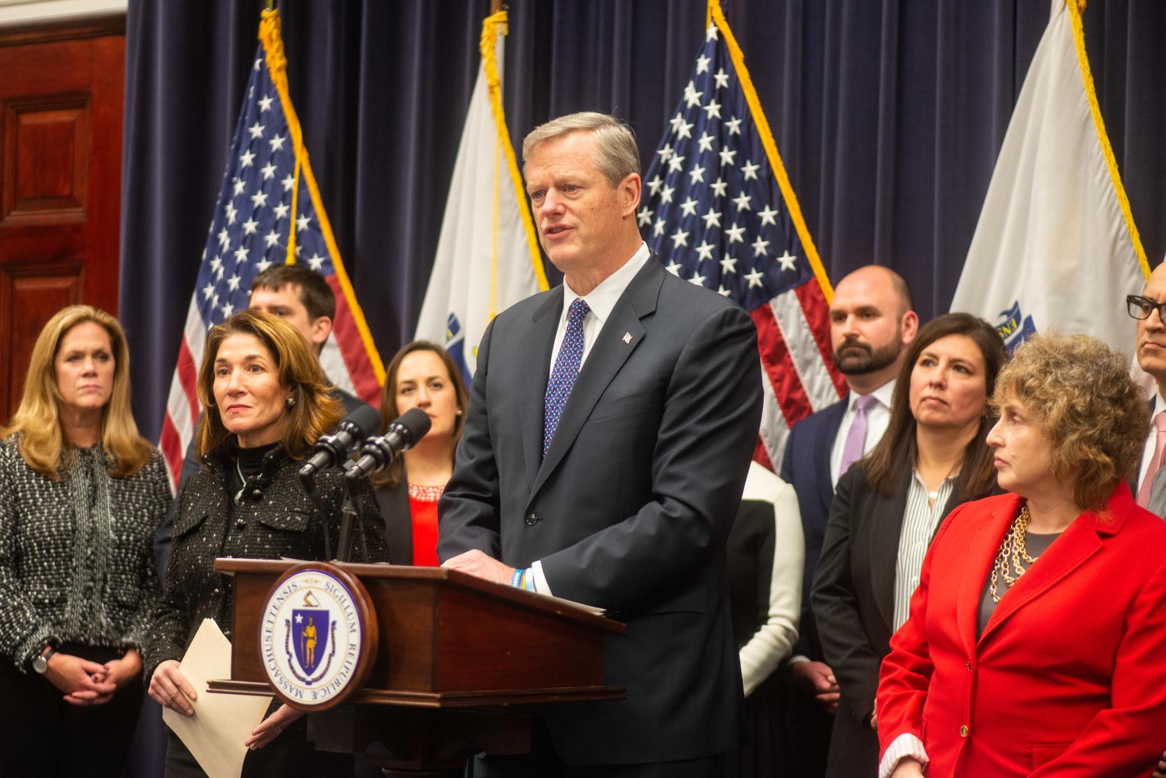 Governor Baker announces report and recommendations of the Commission on the Future of Transportation in the Commonwealth.