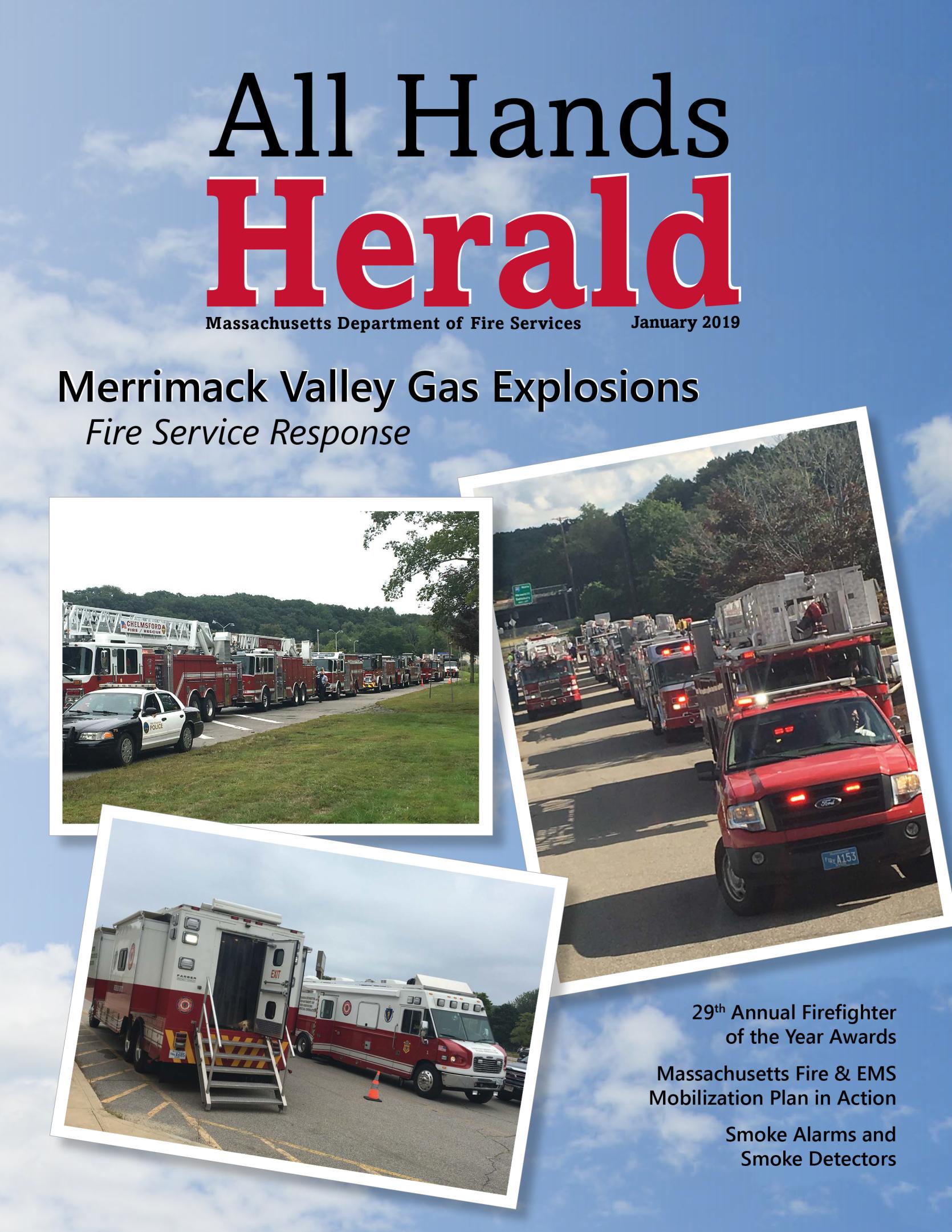 Cover of the Jan 2019 All Hands Herald