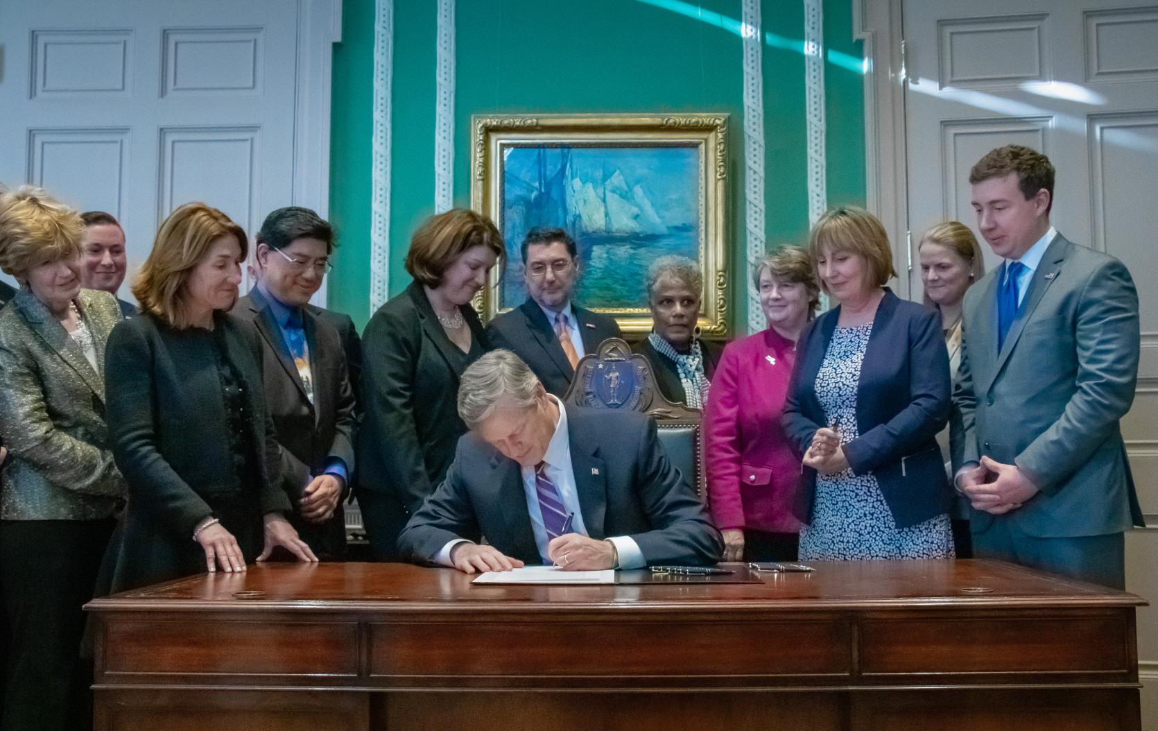 Governor Baker Signs Bill to Enhance Credit Data Security