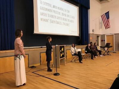 District Attorney Harrington at BART Charter Public School