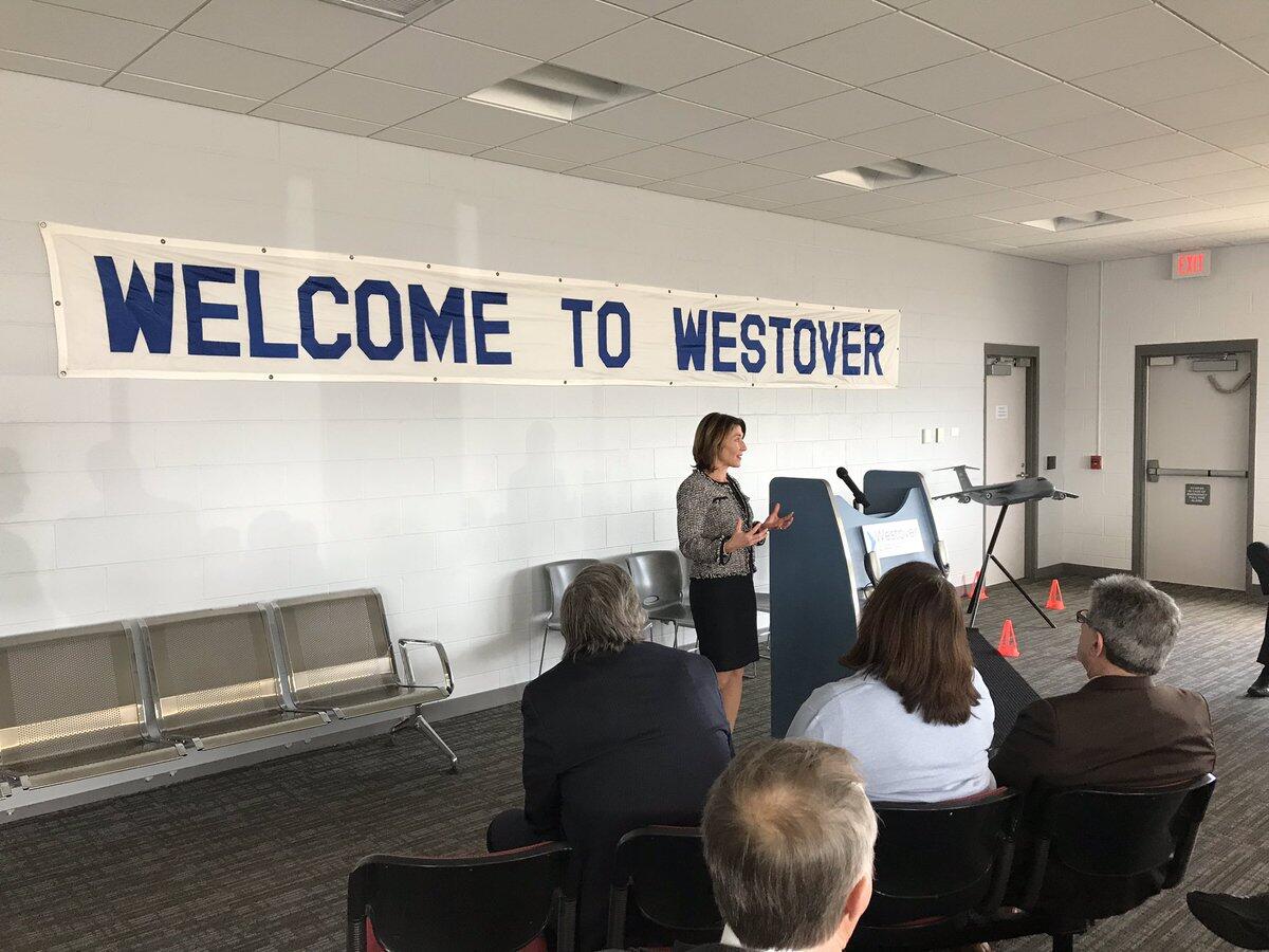 Lieutenant Governor Karyn Polito announces Site Readiness grant awards in Chicopee.