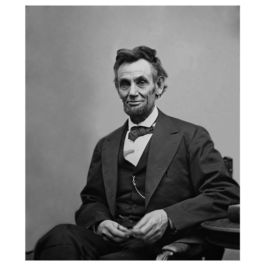 One of the last photos taken of President Abraham Lincoln, captured on February 5, 1865.