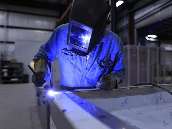 An image of a welder at work. 