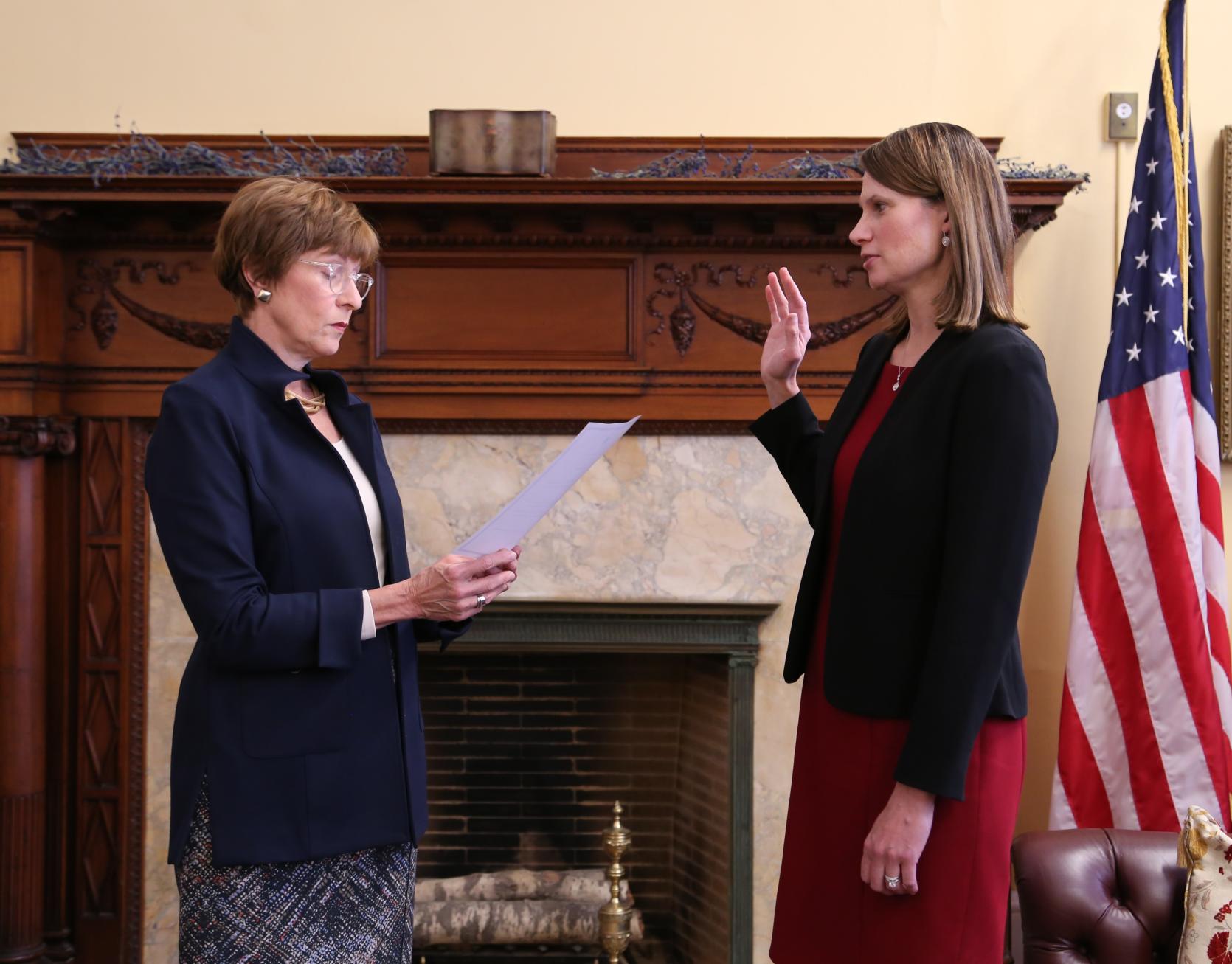 State Auditor Suzanne M. Bump appointed Meredith Barrieau as First Deputy Auditor.
