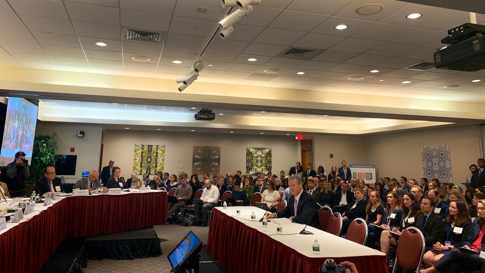 Governor Charlie Baker Speaks at Health Policy Commission’s 7th Annual Cost Trends Hearing