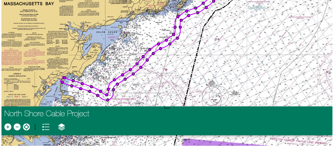 north shore survey map graphic