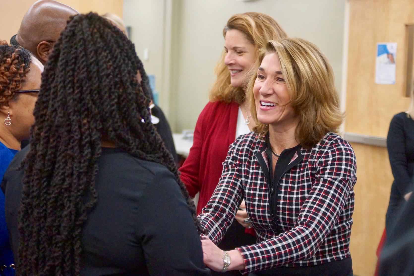 Lt. Governor Karyn Polito with others