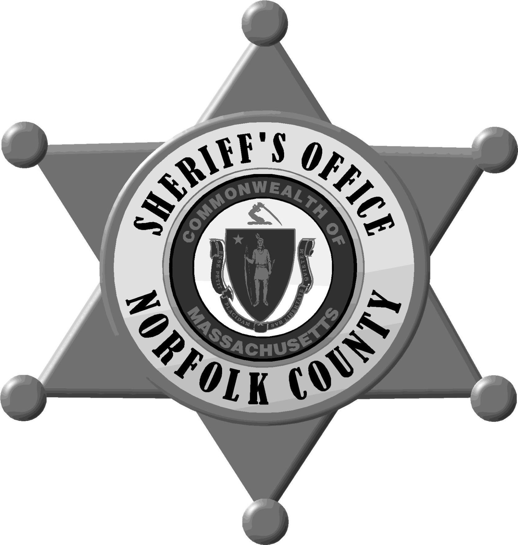 An image of the Norfolk Sheriff's Office logo. 
