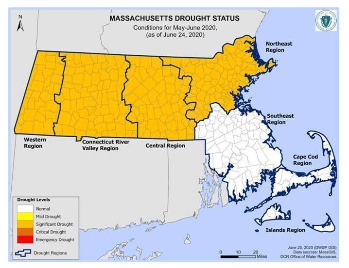 Massachusetts Drought Status