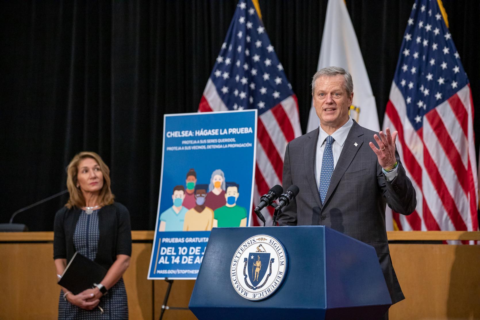 Baker-Polito Administration Launches Targeted Free COVID-19 Testing Sites