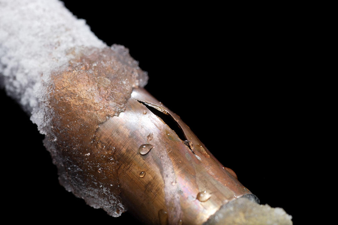 Burst Frozen Pipe