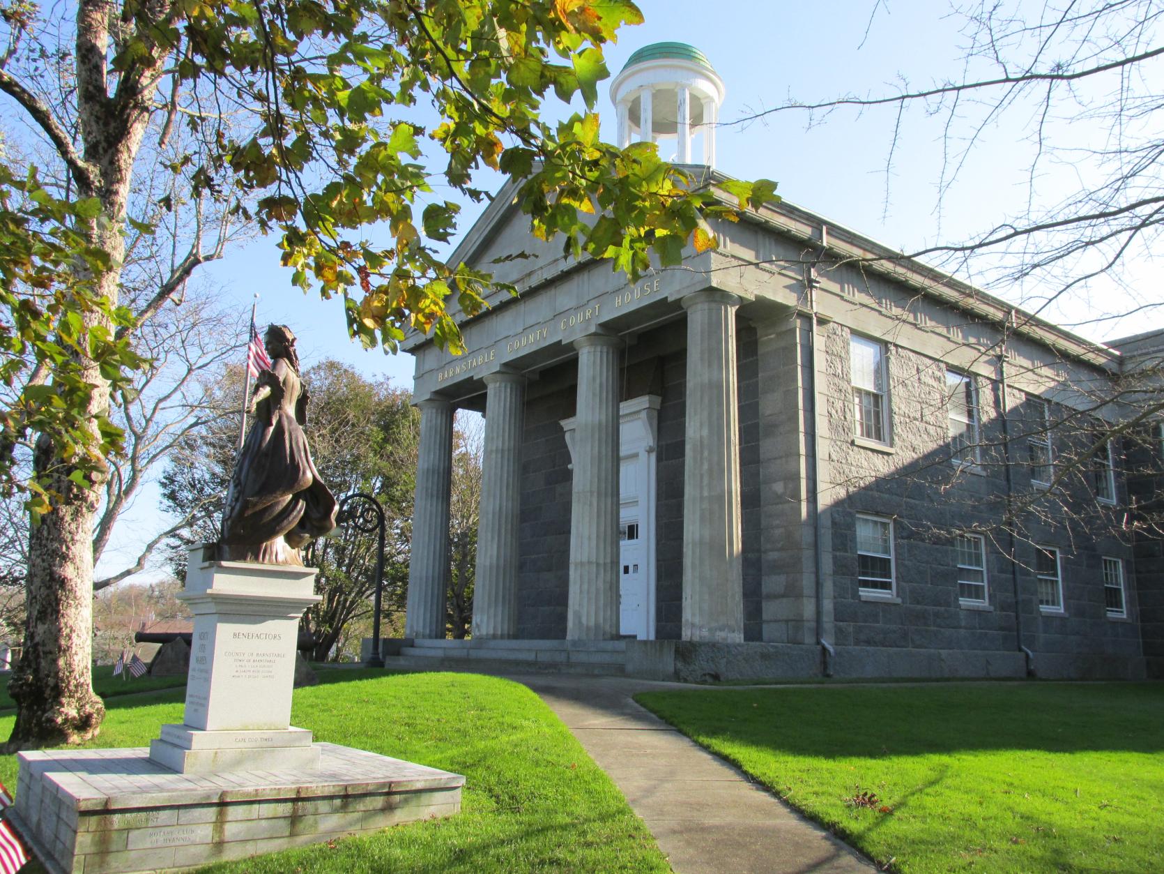 An image of the Barnstable County Court House