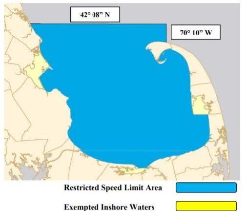 Map of Restricted Speed Limit Area
