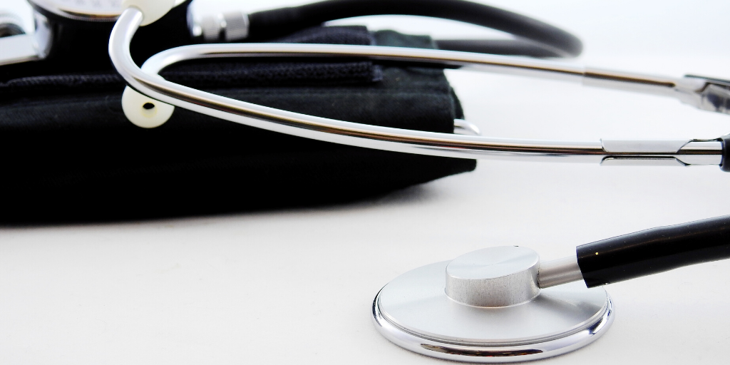An image of a stethoscope.