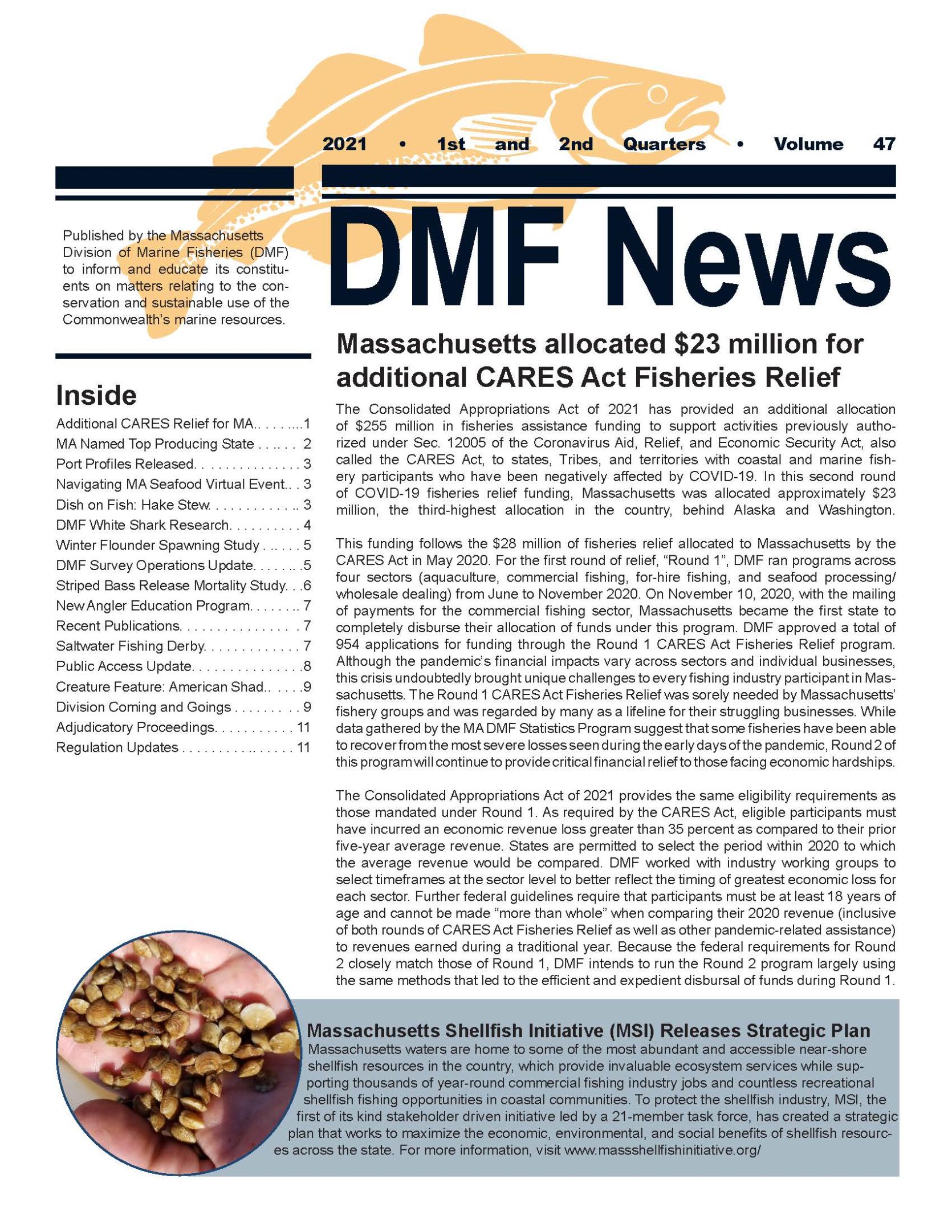 DMF News 2021 Q1 & Q2