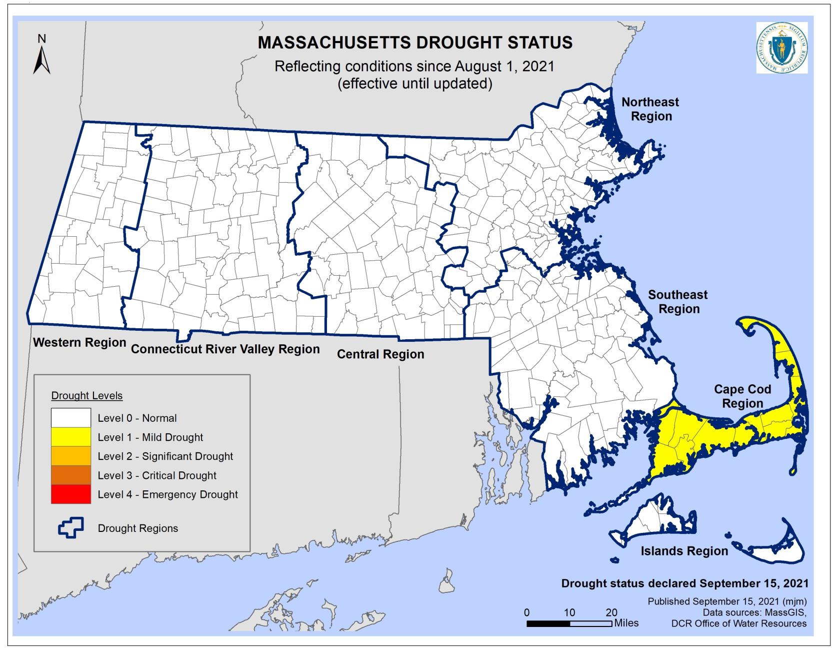 Drought Status Map