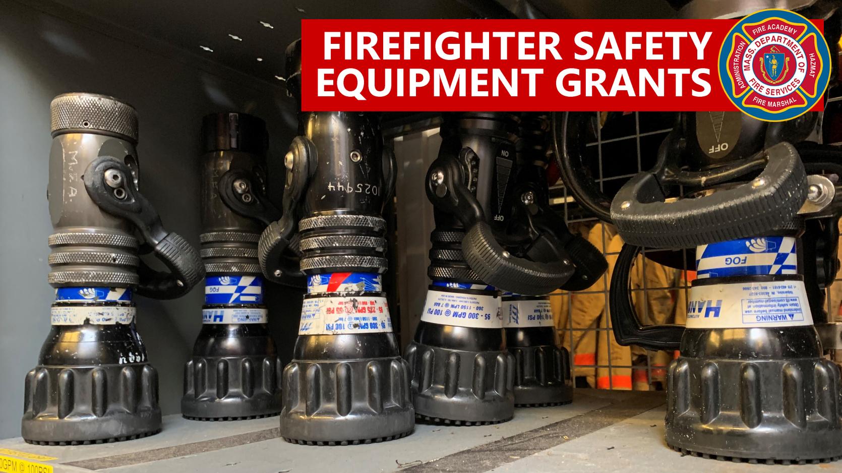 Image of firehose nozzles