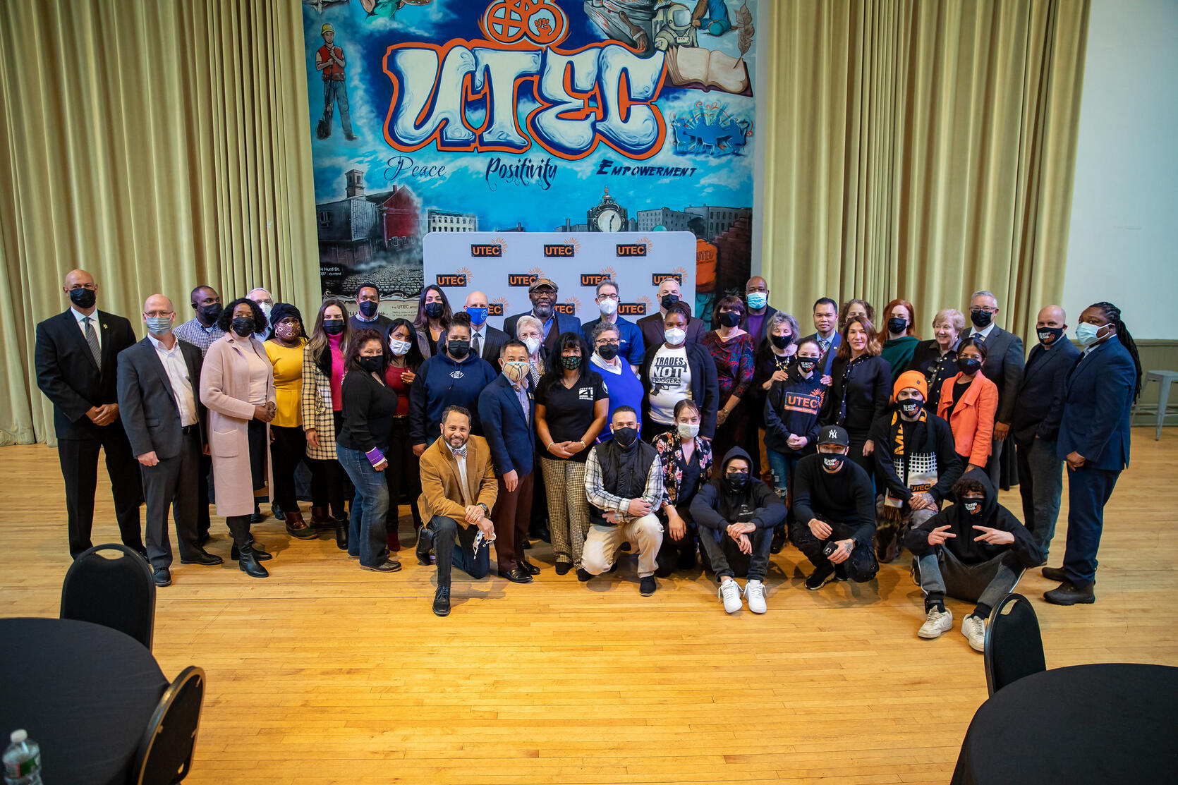 Community Empowerment and Reinvestment Grant Program awardees with Lt. Governor Karyn Polito