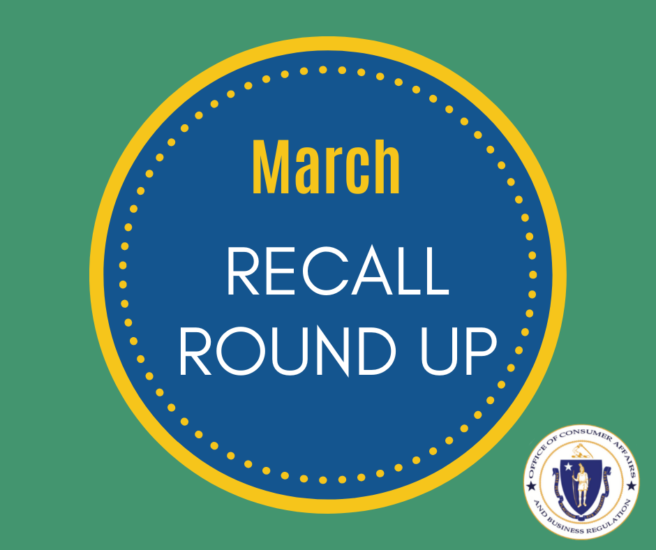 March Recall Graphic