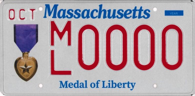 Medal of Liberty Plate Image