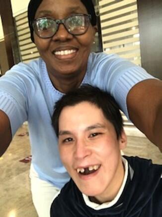 Caroline Murichu and Kristina Tran photo