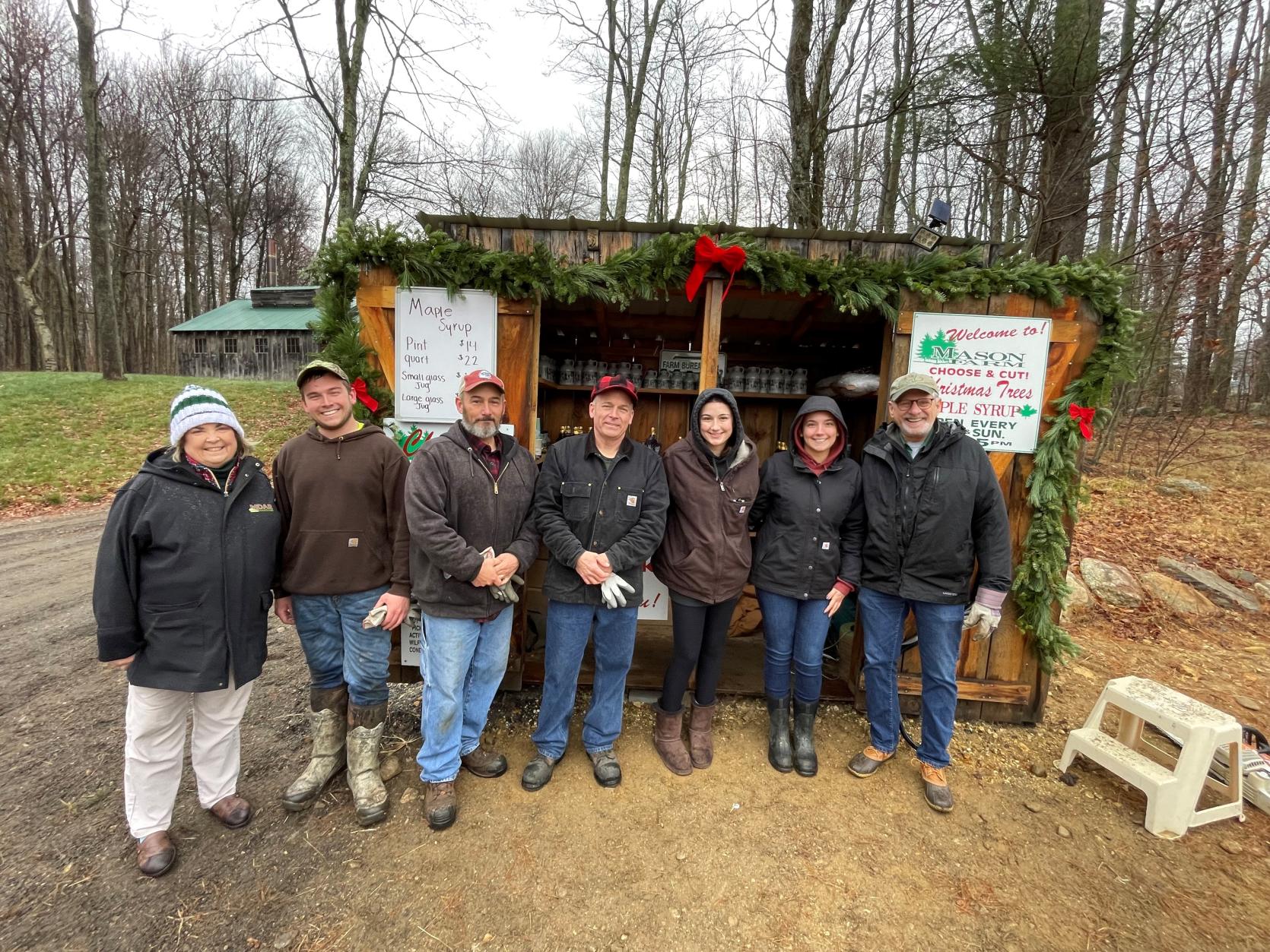 MDAR officials visit Mason Farm
