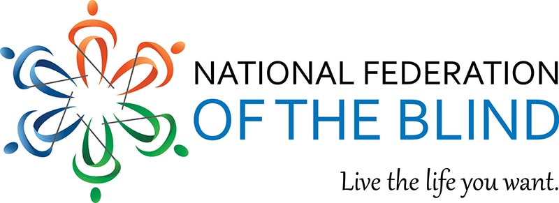 National Federation of the Blind of Massachusetts logo