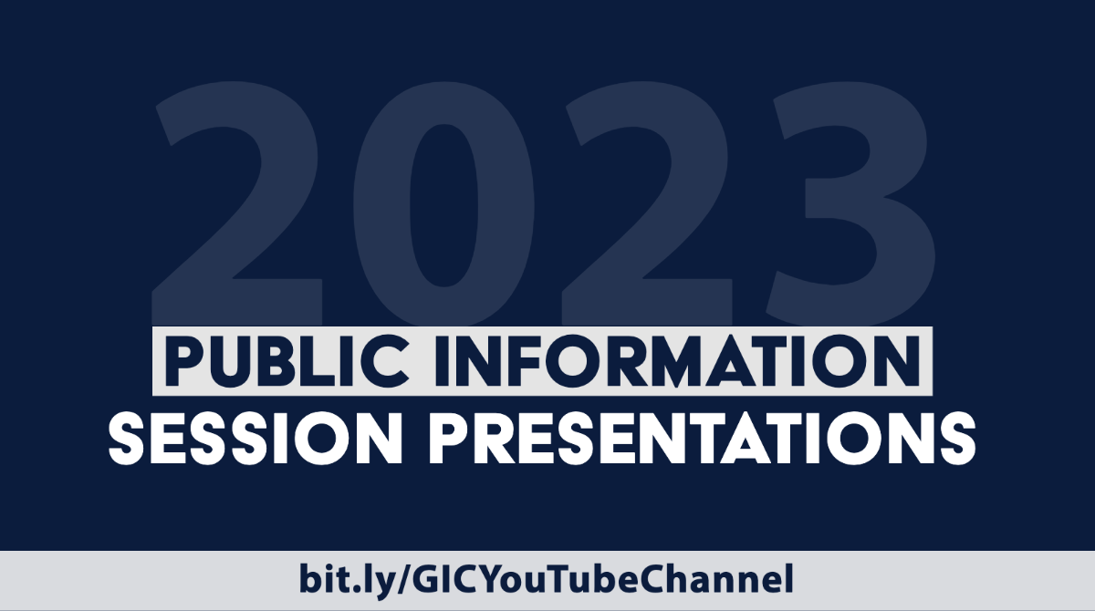 GIC 2023 Public Information Presentations