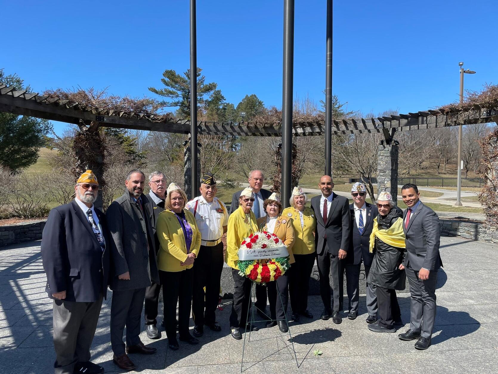 Vietnam veterans in Worcester