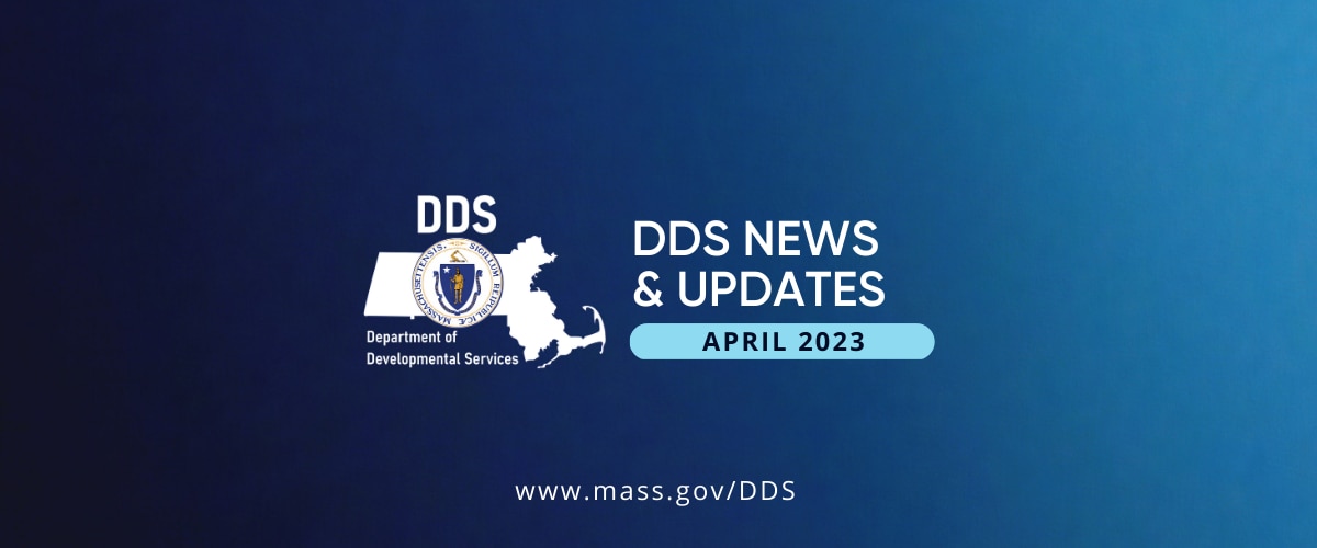 Graphic reading DDS News and Updates: April 2023