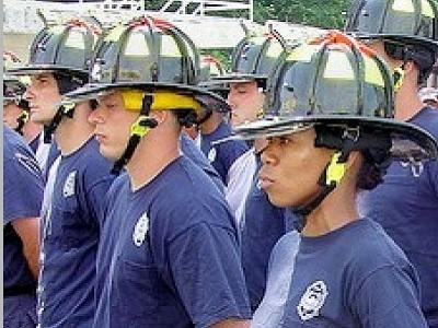 Firefighter recruits