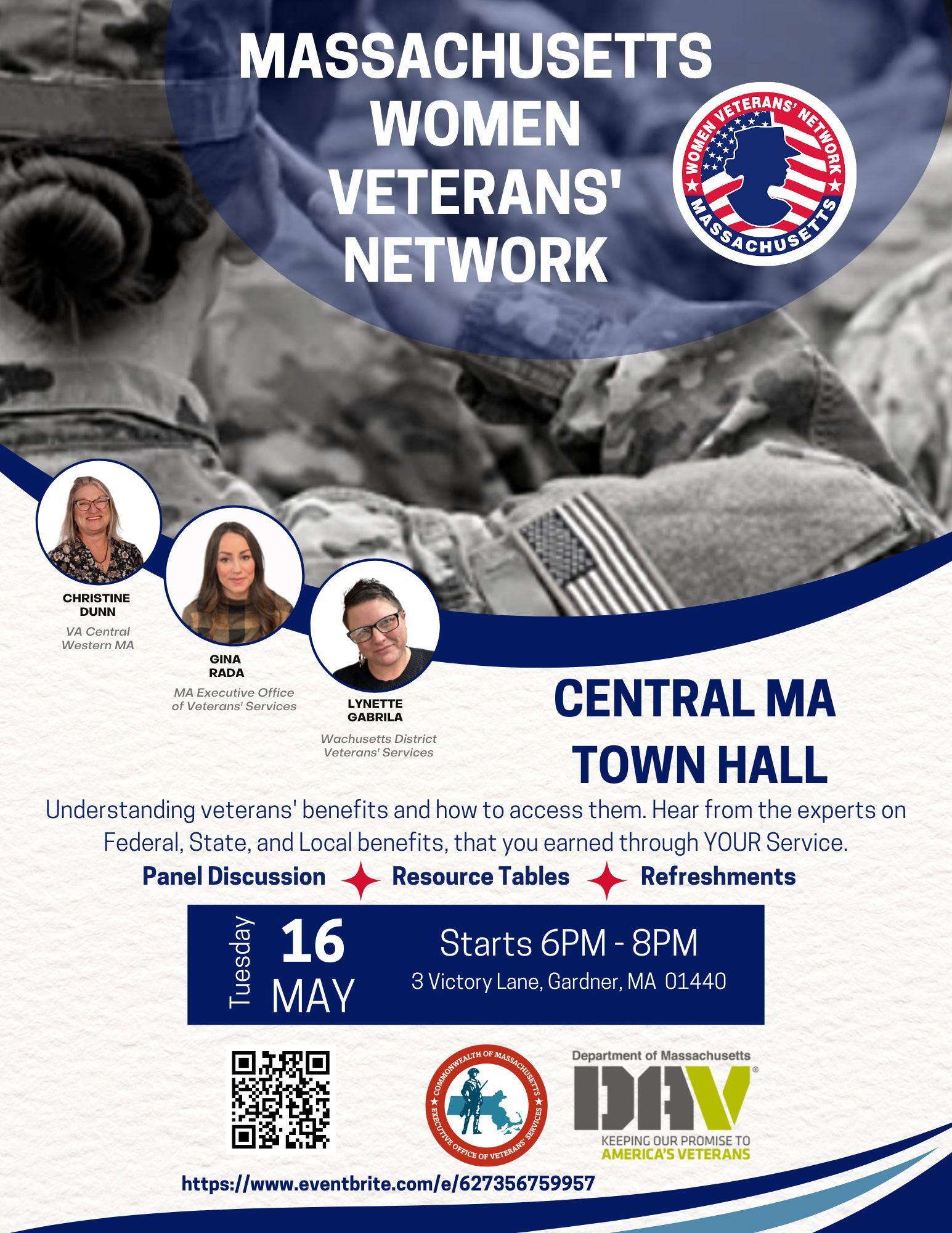 Central MA WVN Town Hall Flyer