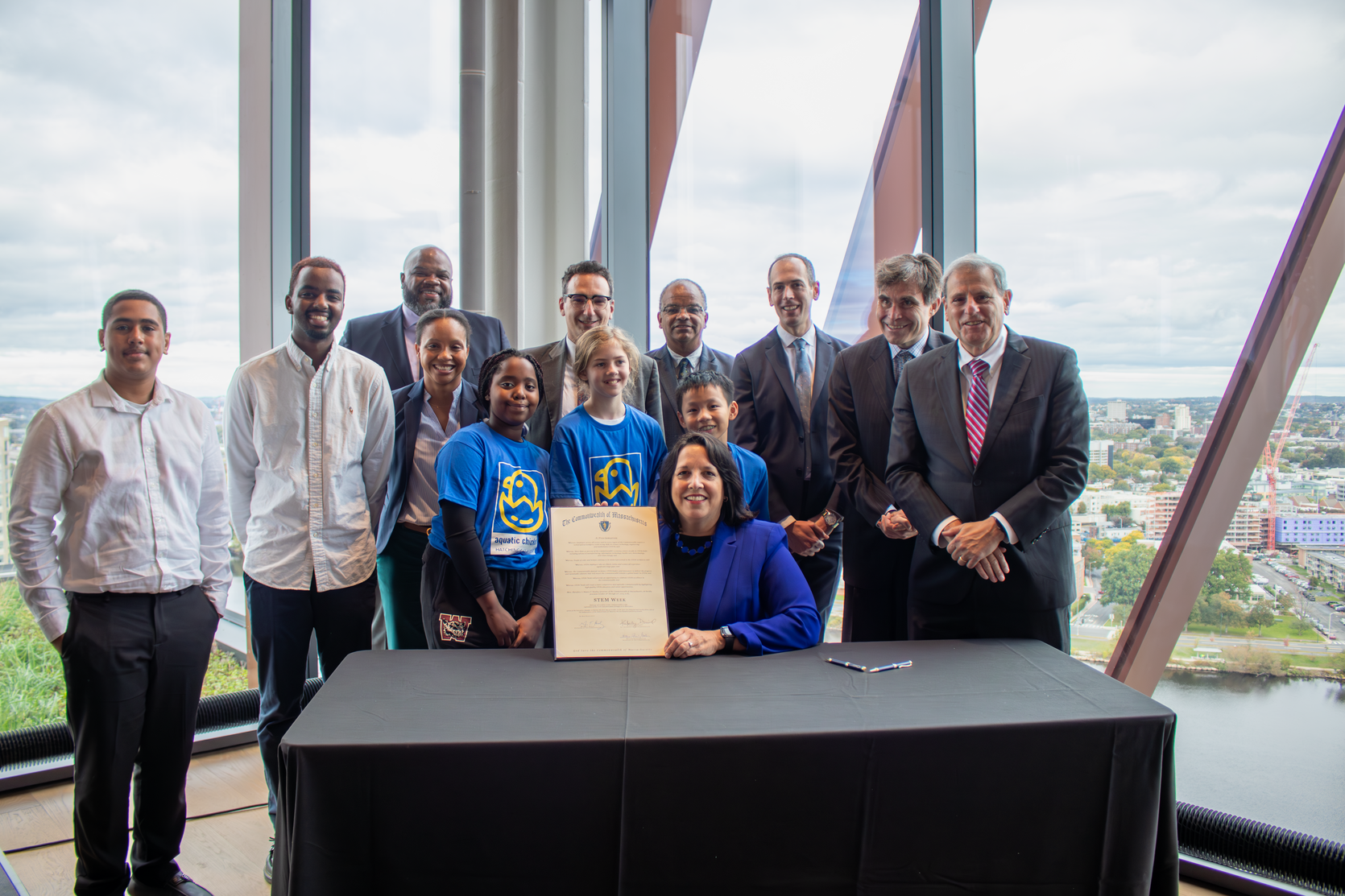 Massachusetts STEM Week 2023 Proclamation Signing