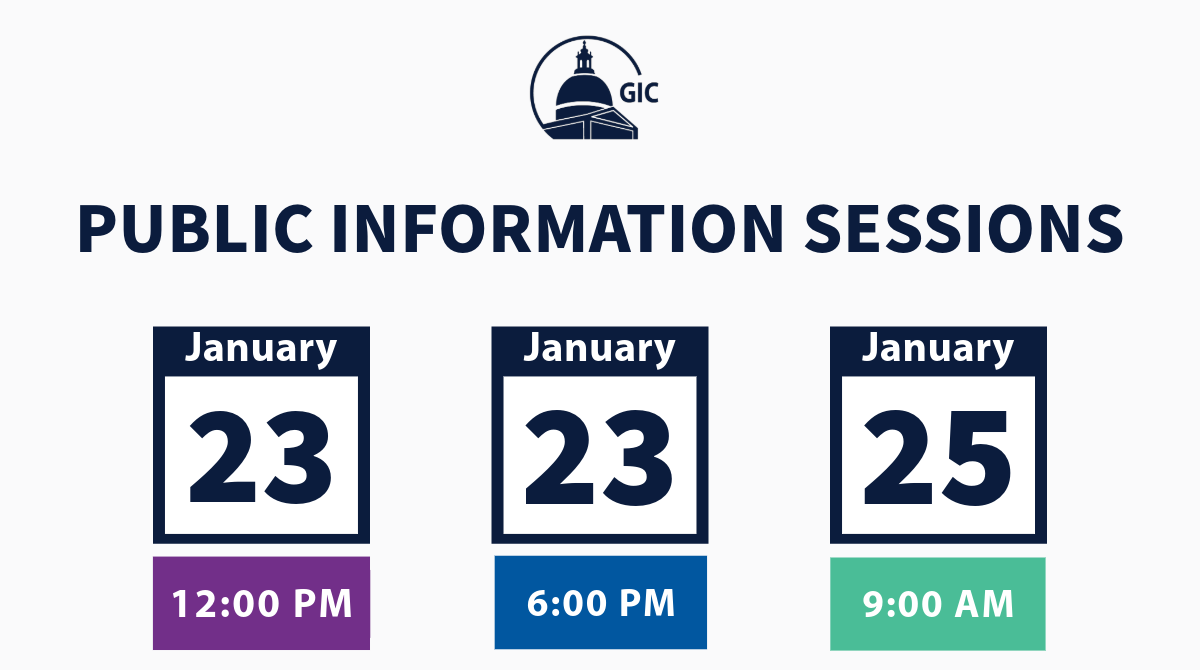 GIC Public Information Sessions
