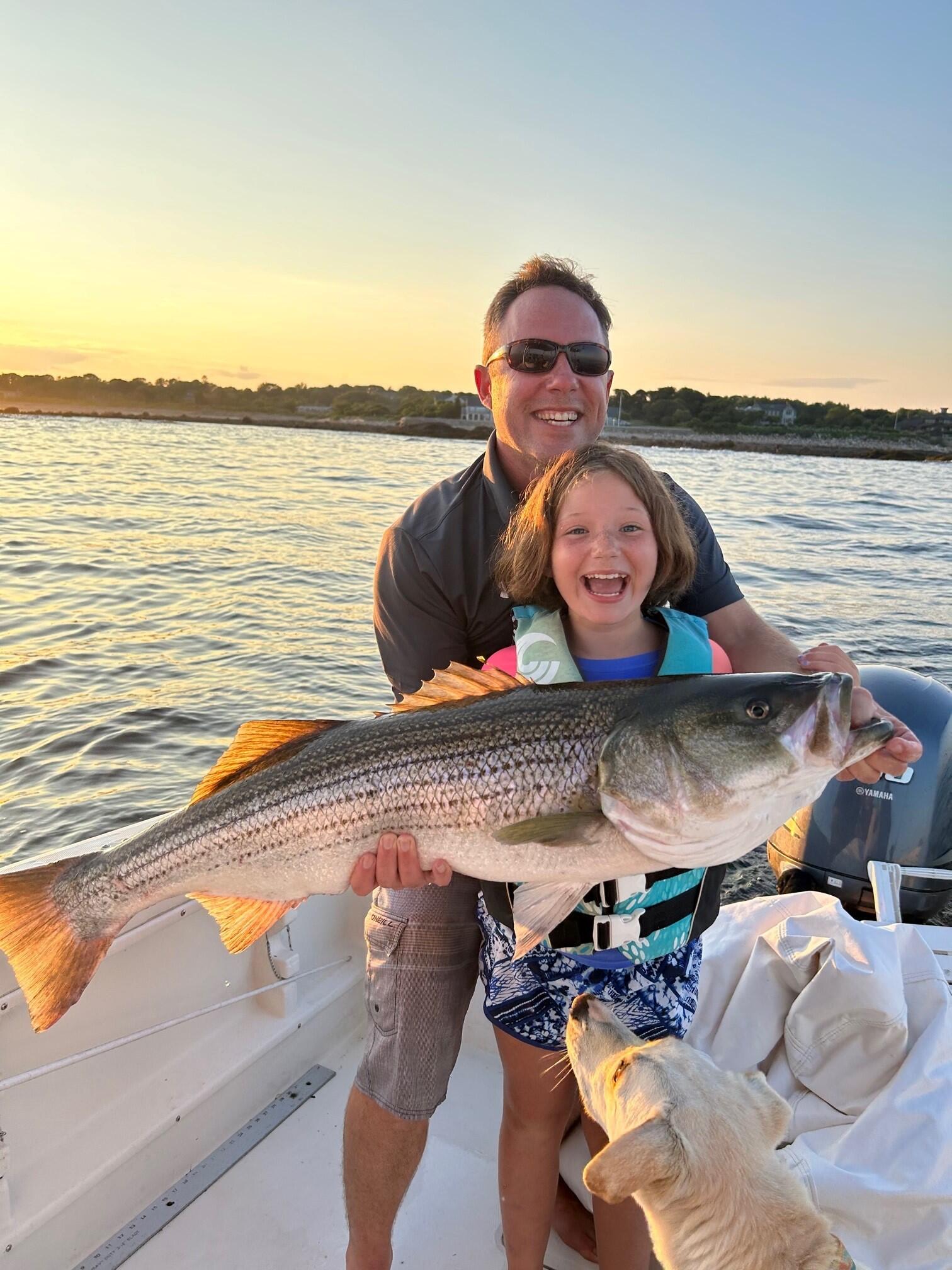 Striper caught using citizen science