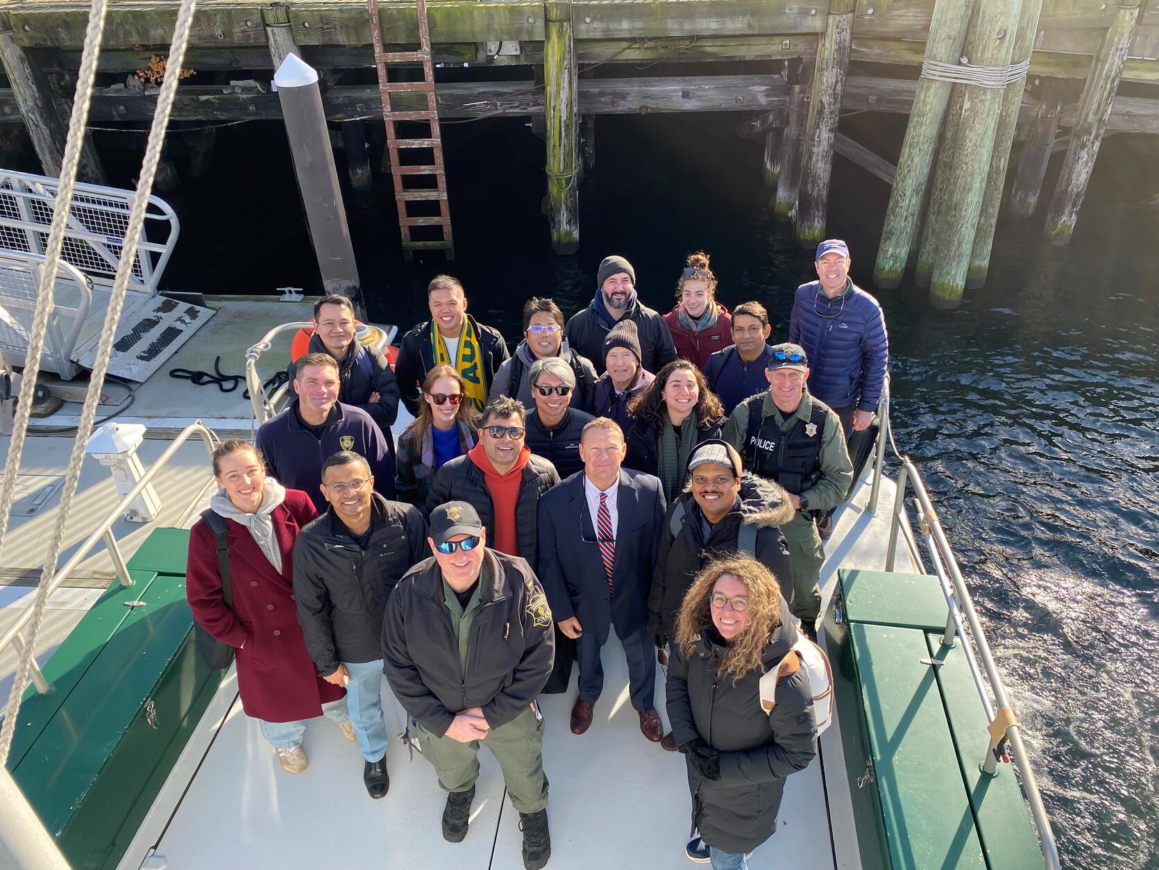 DMF and MEP aboard the Thomas Paine