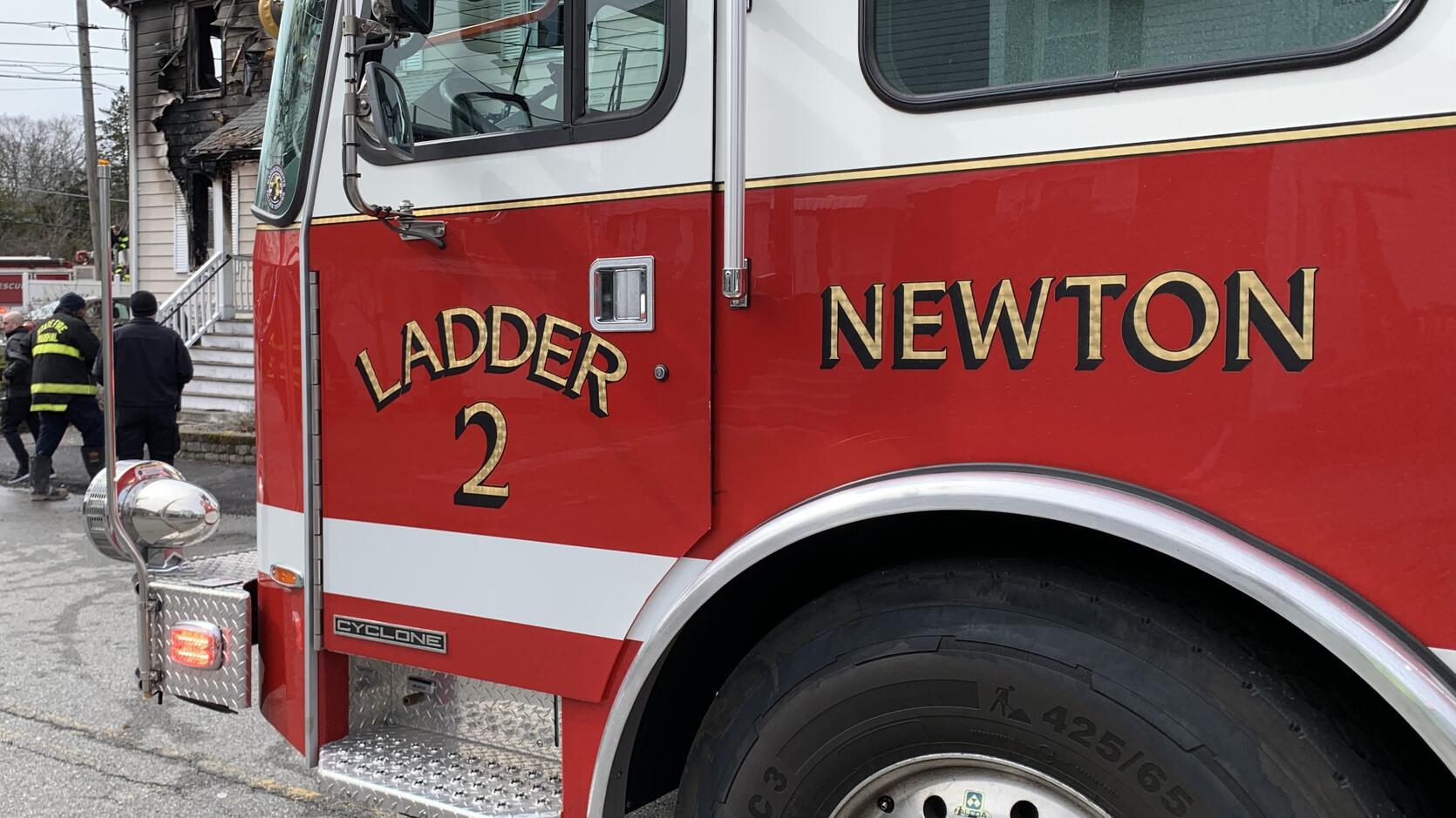 Photo of a Newton fire truck