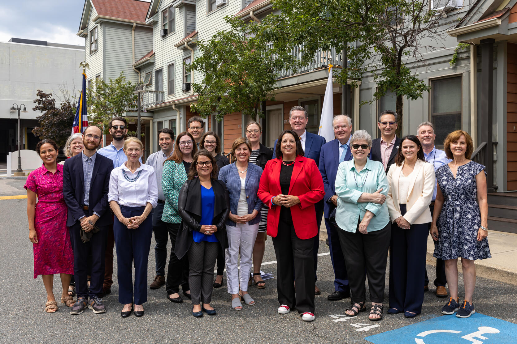 Group photo with LG and others to celebrate the grant announcement
