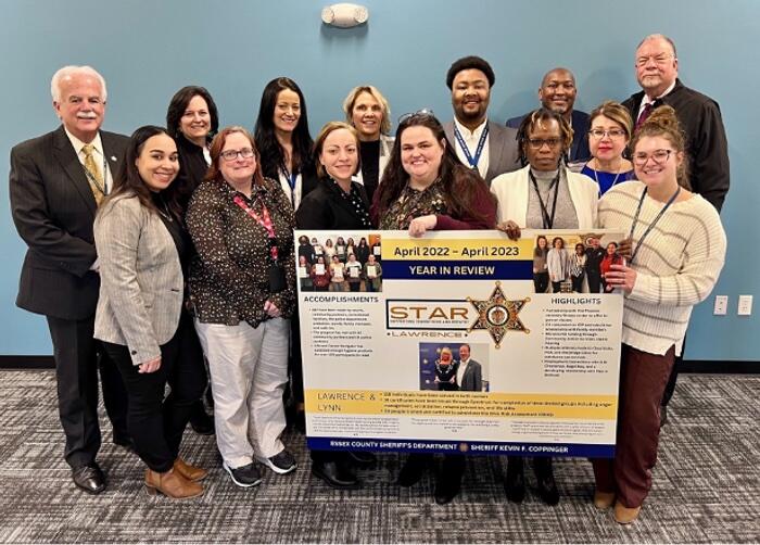 STAR employees and Sheriff Coppinger