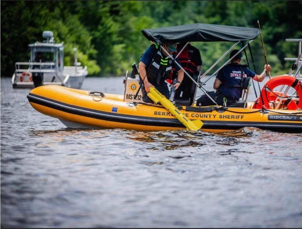 The Berkshire County Sheriff's Office was out on the water during a multiple agency training.