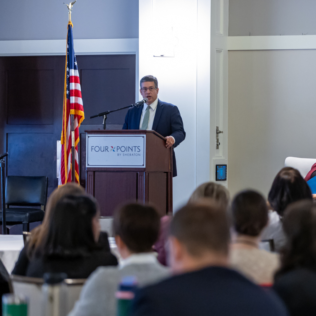 and Public Safety and Security Secretary Terrence Reidy welcomed over 280 attendees to the 3rd Annual Emerging Adult Summit