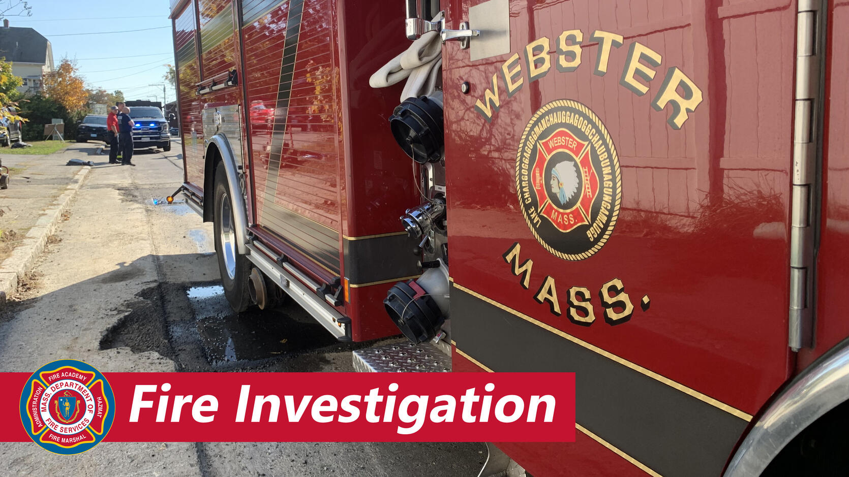 Webster fire investigation