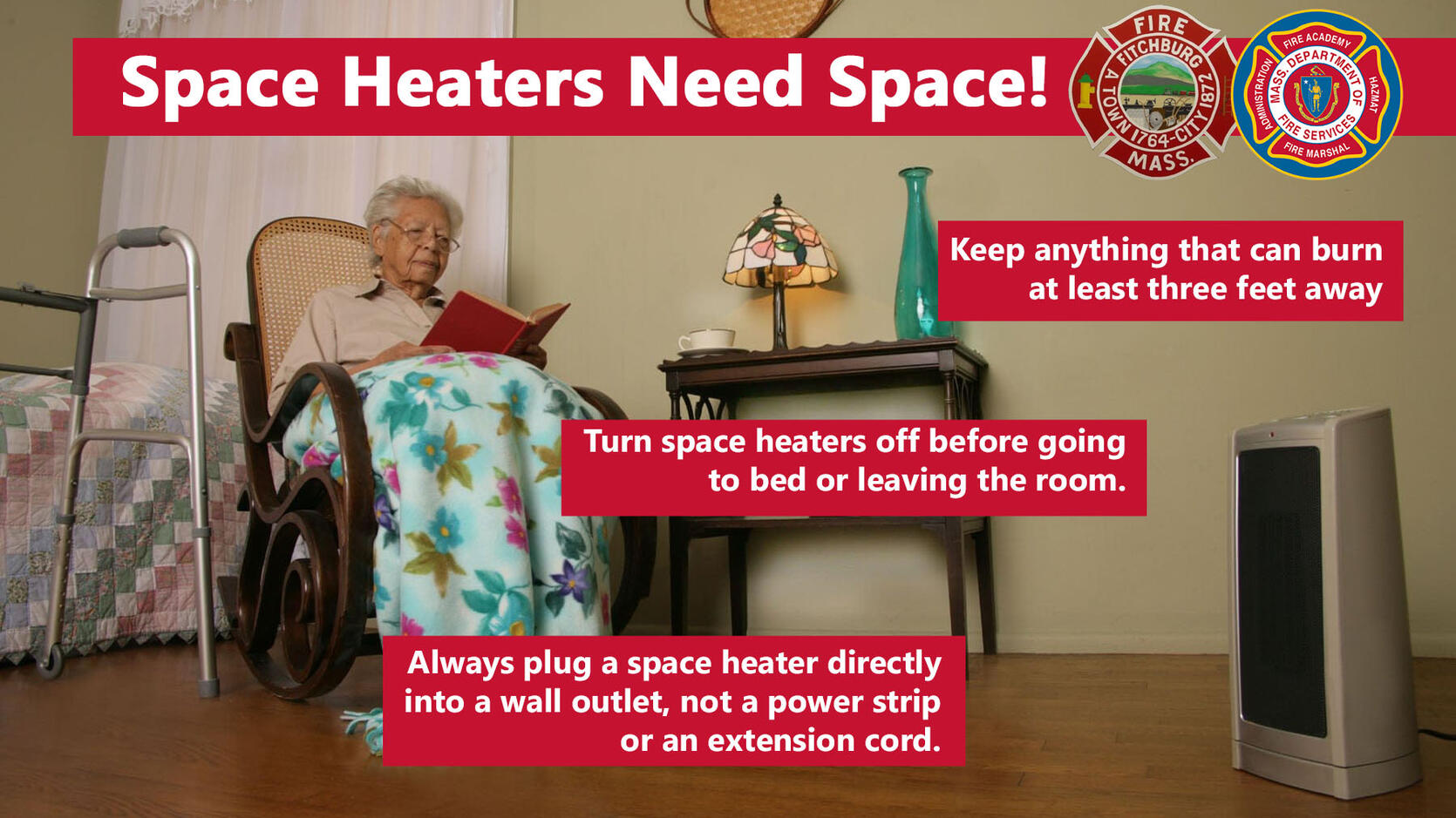 space heaters need space