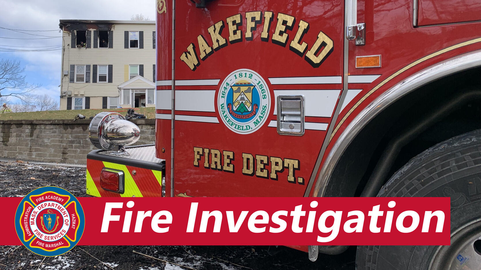 Wakefield fire investigation