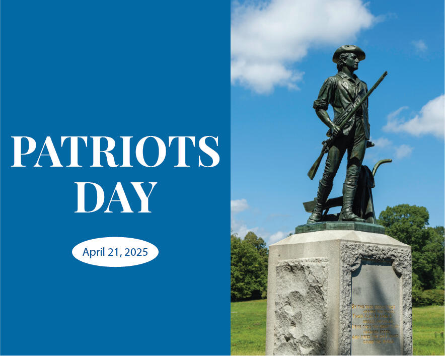 Patriots' Day image - Photo of the Minuteman National Park statue