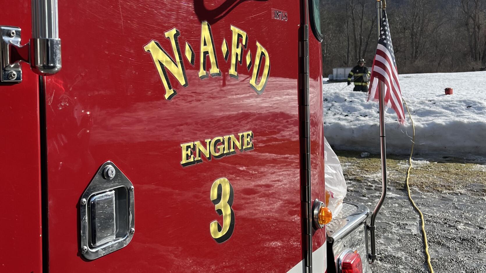 North Adams fire engine