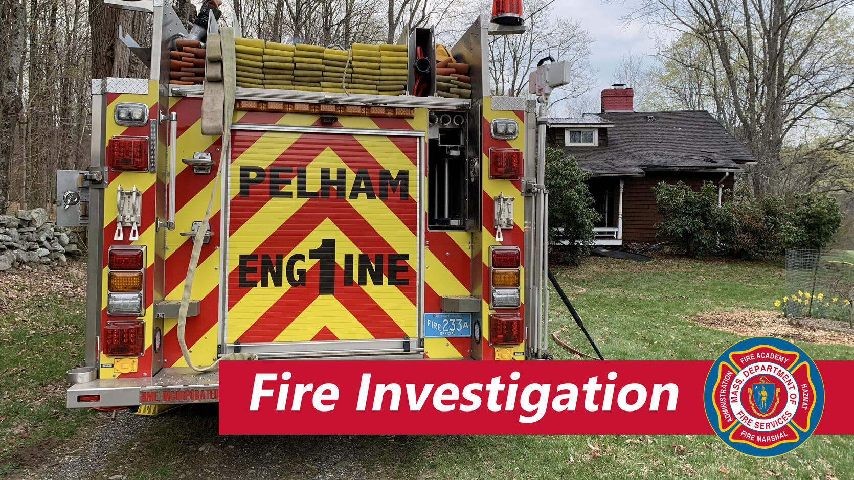 Pelham fire investigation