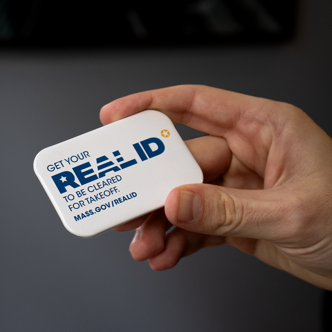 Picture of REAL ID pin