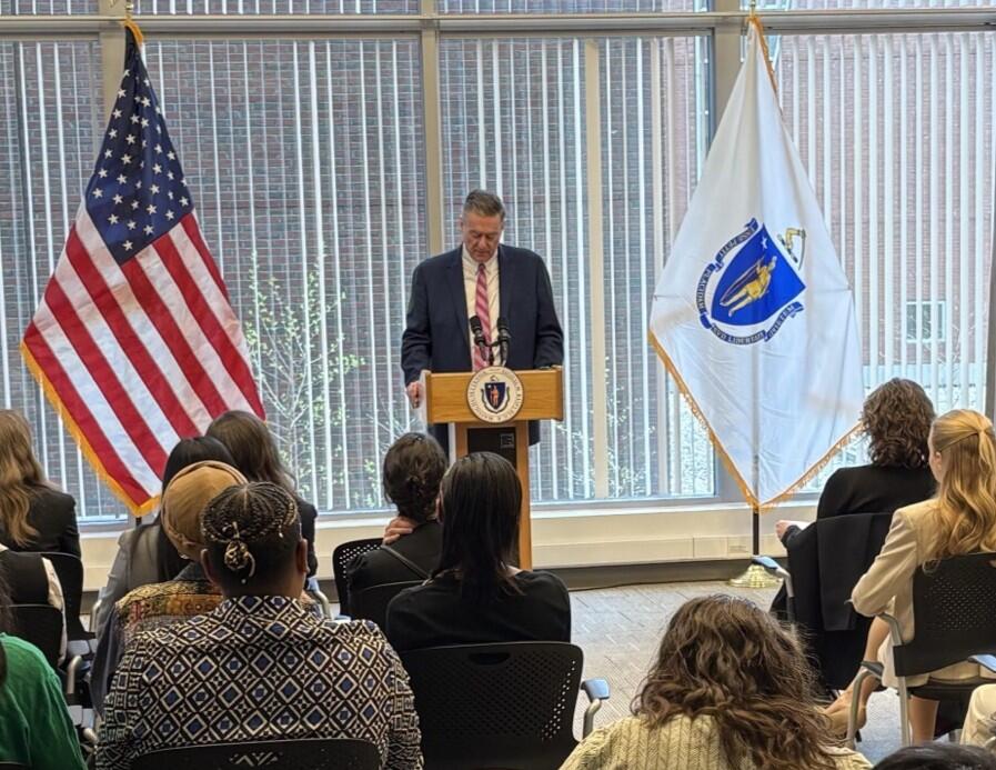 Secretary Ed Augustus speaks at “Beyond Fair Housing Month: The Future of Fair Housing in Massachusetts."