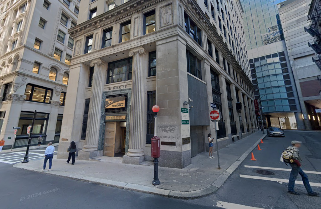 31 Milk Street, Boston.